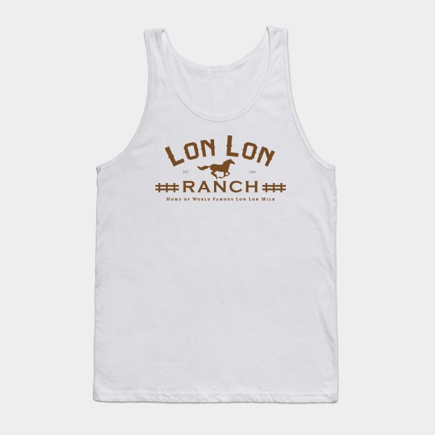 Lon Lon Ranch Logo Tank Top by thisisntcrystal